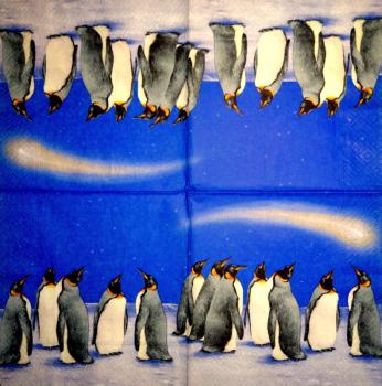 032 Penguins - 3-ply - Ihr